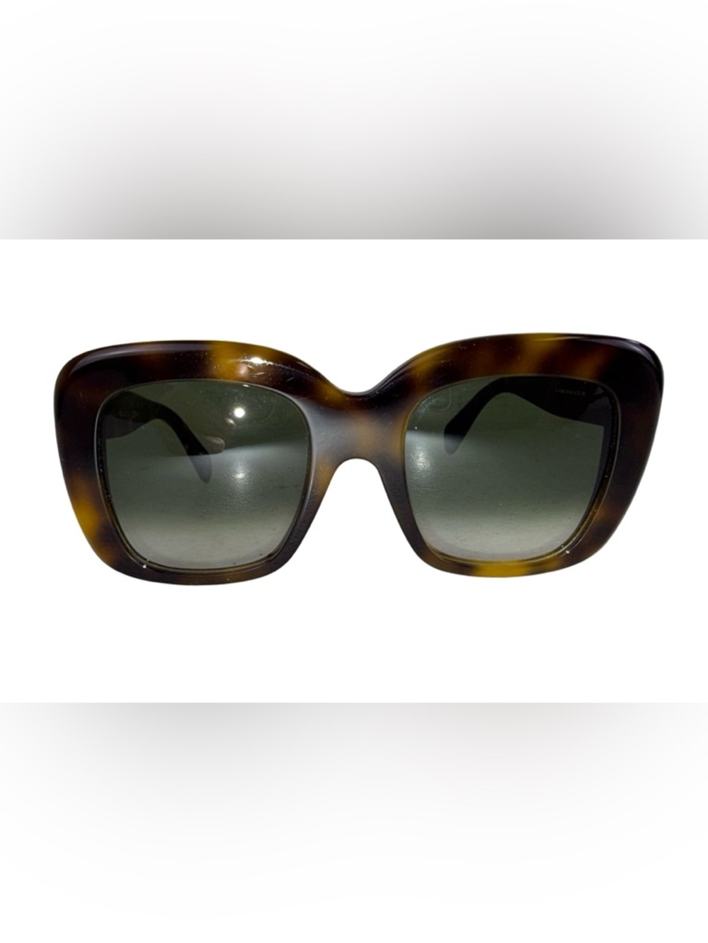 CELINE STELLA OVERSIZED TORTOISESHELL SUNGLASSES - Picture 1 of 10